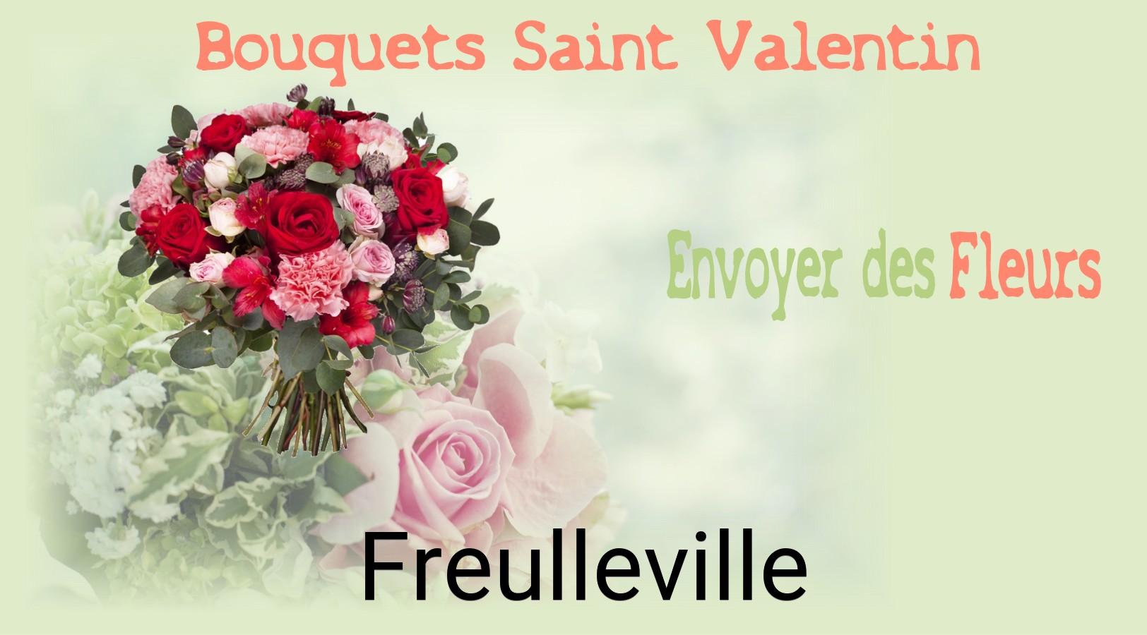 Roses de Saint-Valentin livrées à Freulleville